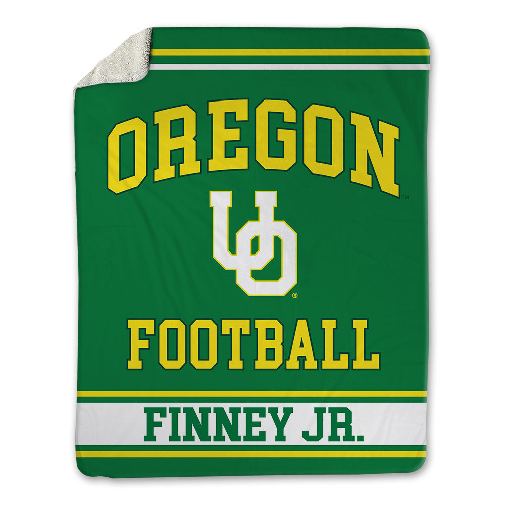 Oregon - NCAA Football : Brandon Finney Jr. - Blanket-0