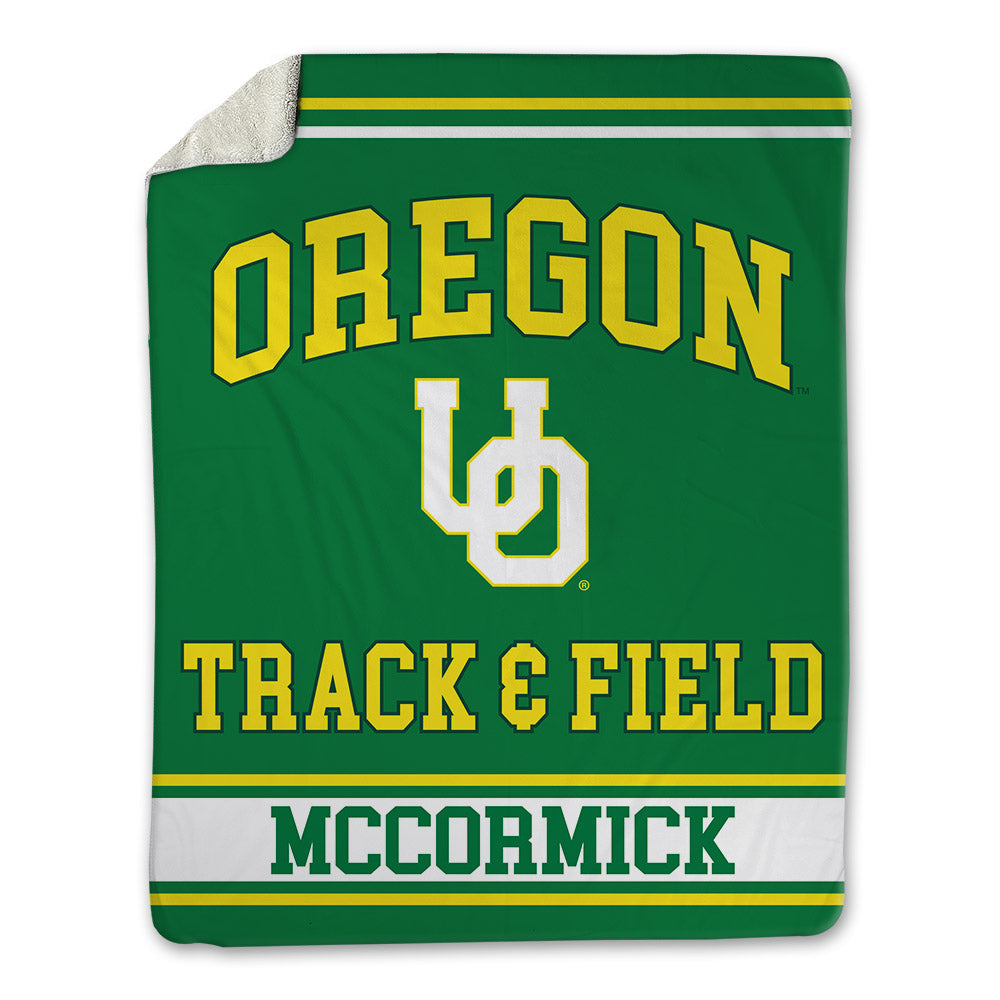 Oregon - NCAA Women's Track & Field : Aaliyah McCormick - Blanket-0