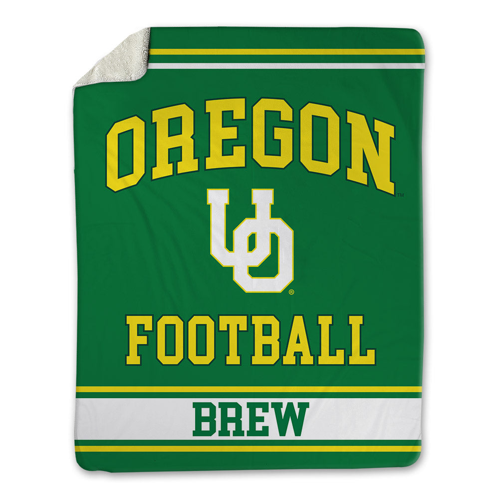Oregon - NCAA Football : Dorian Brew - Blanket-0