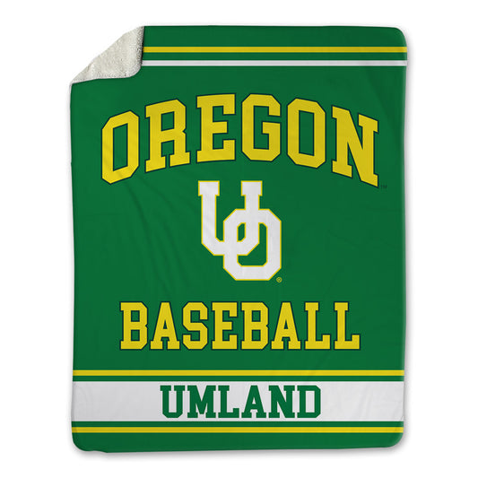 Oregon - NCAA Baseball : Alex Umland - Blanket-0