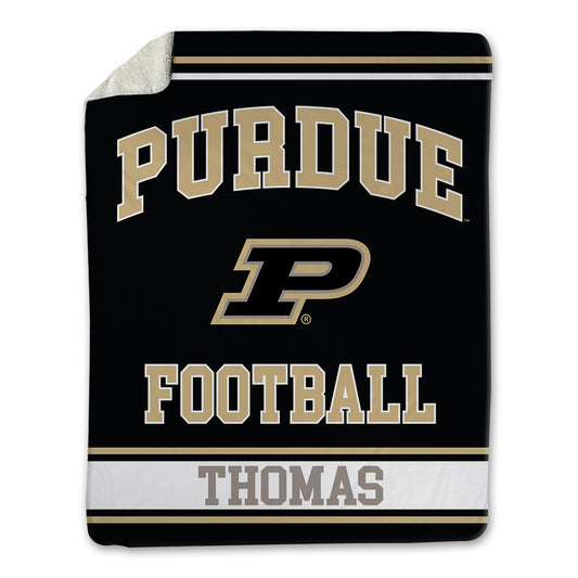 Purdue - NCAA Football : Malachi Thomas - Blanket-0