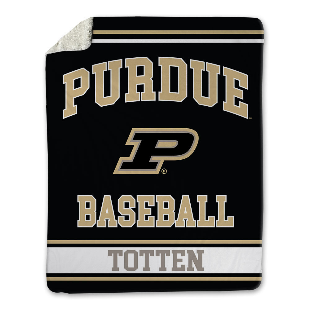 Purdue - NCAA Baseball : Matthew Totten - Blanket-0