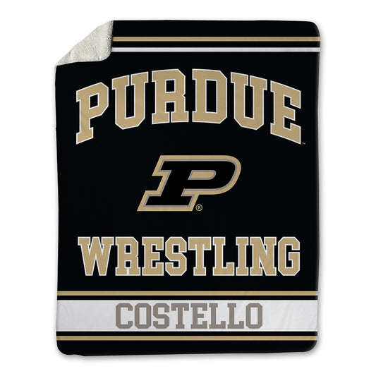 Purdue - NCAA Wrestling : Aidan Costello - Blanket-0
