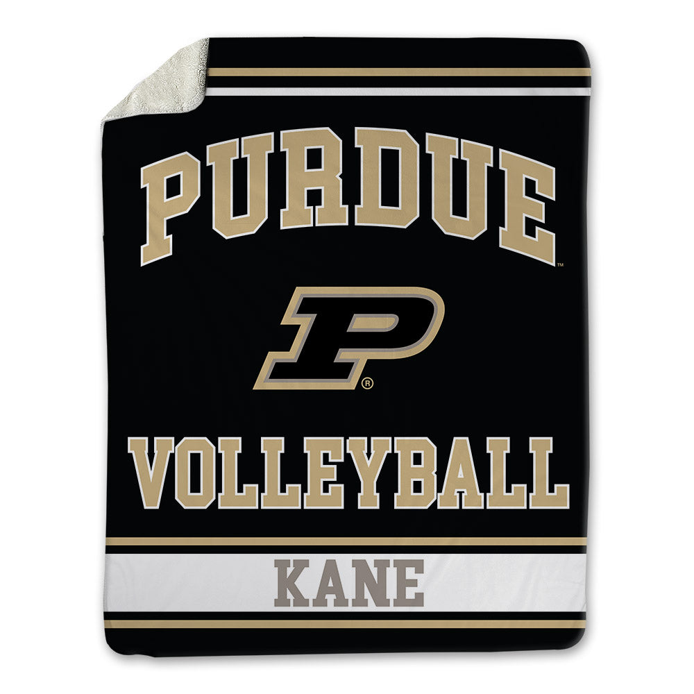 Purdue - NCAA Women's Volleyball : Julia Kane - Blanket-0