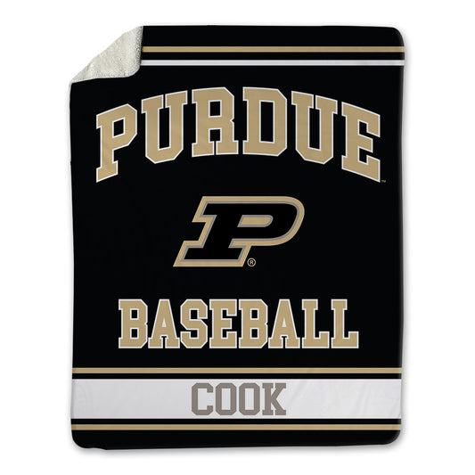 Purdue - NCAA Baseball : Avery Cook - Blanket-0