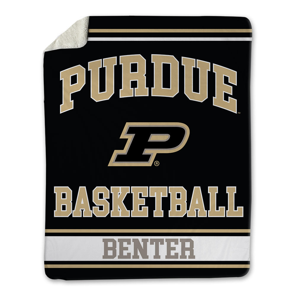 Purdue - NCAA Men's Basketball : Jack Benter - Blanket-0