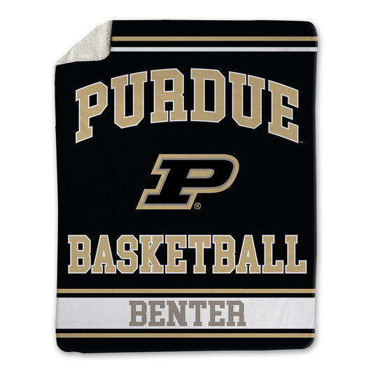 Purdue - NCAA Men's Basketball : Jack Benter - Blanket-0