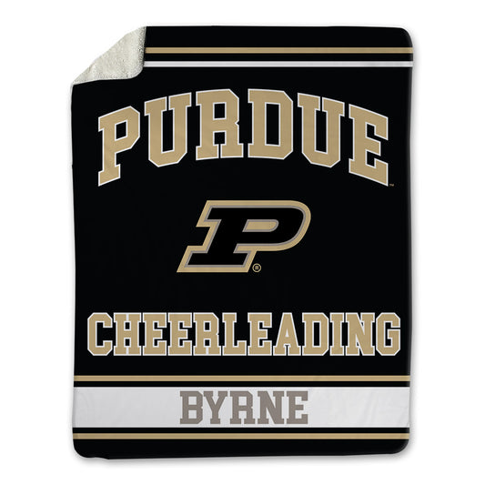 Purdue - NCAA Cheerleading : Sara Byrne - Blanket-0