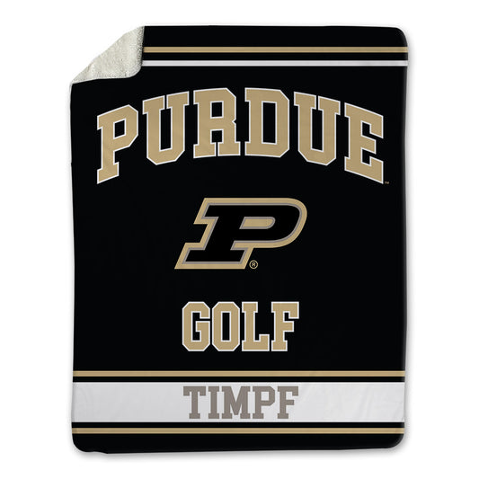 Purdue - NCAA Women's Golf : Lauren Timpf - Blanket-0