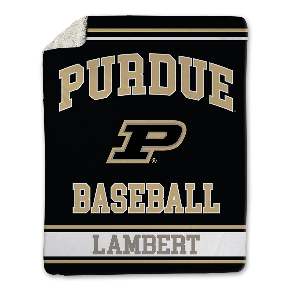 Purdue - NCAA Baseball : Cal Lambert - Blanket-0