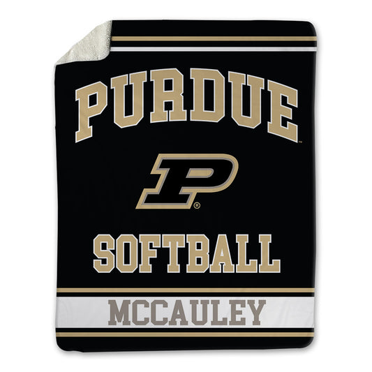 Purdue - NCAA Softball : Braxton McCauley - Blanket-0