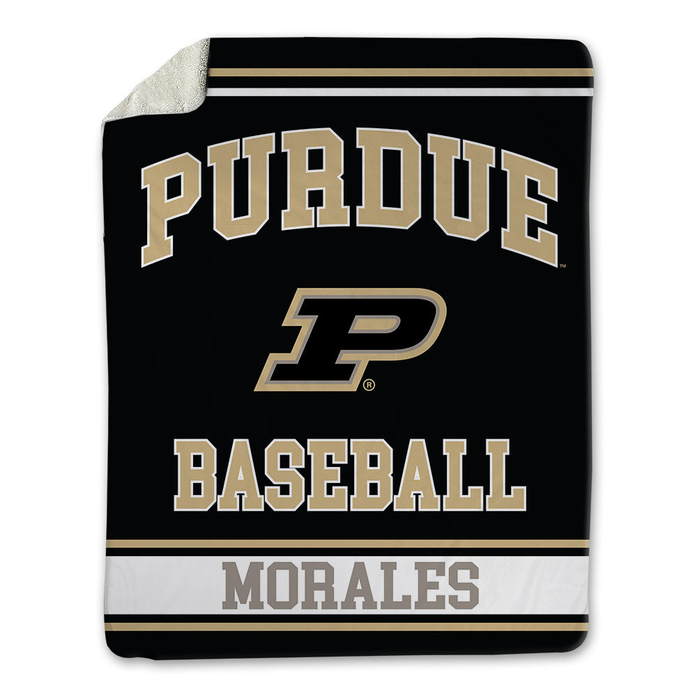 Purdue - NCAA Baseball : Jordan Morales - Blanket-0