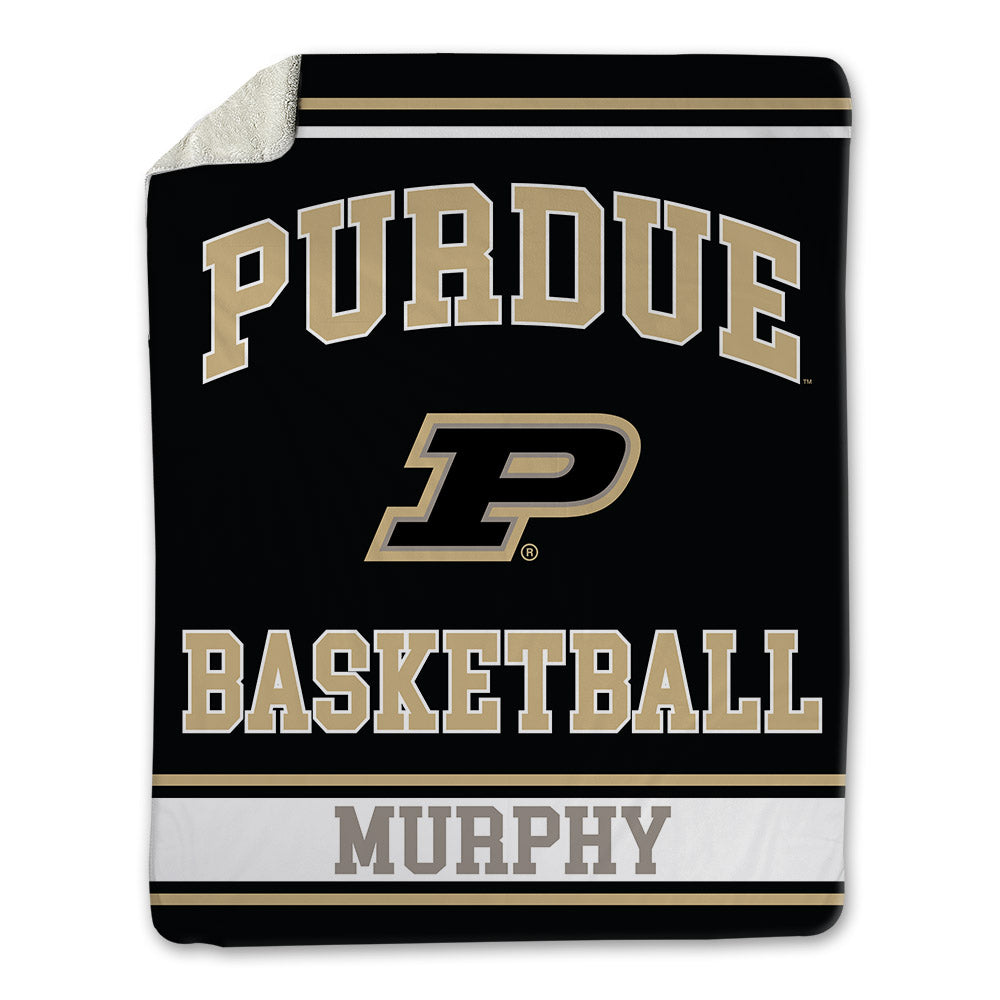 Purdue - NCAA Men's Basketball : Liam Murphy - Blanket-0