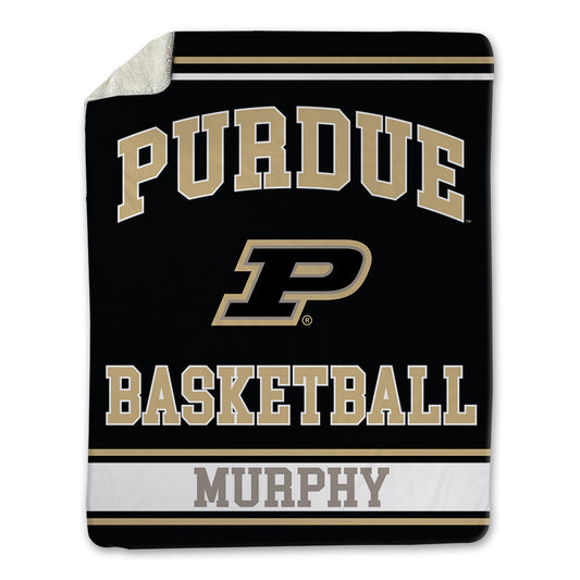 Purdue - NCAA Men's Basketball : Liam Murphy - Blanket-0