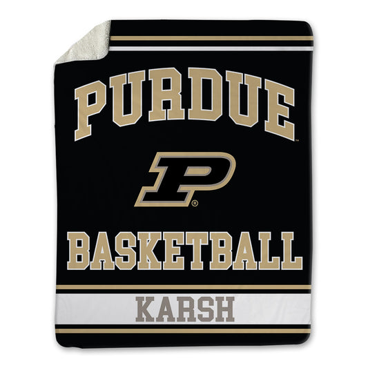 Purdue - NCAA Women's Basketball : Hila Karsh - Blanket-0