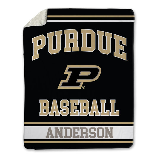 Purdue - NCAA Baseball : Eli Anderson - Blanket-0