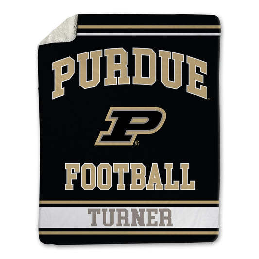Purdue - NCAA Football : Seth Turner - Blanket-0