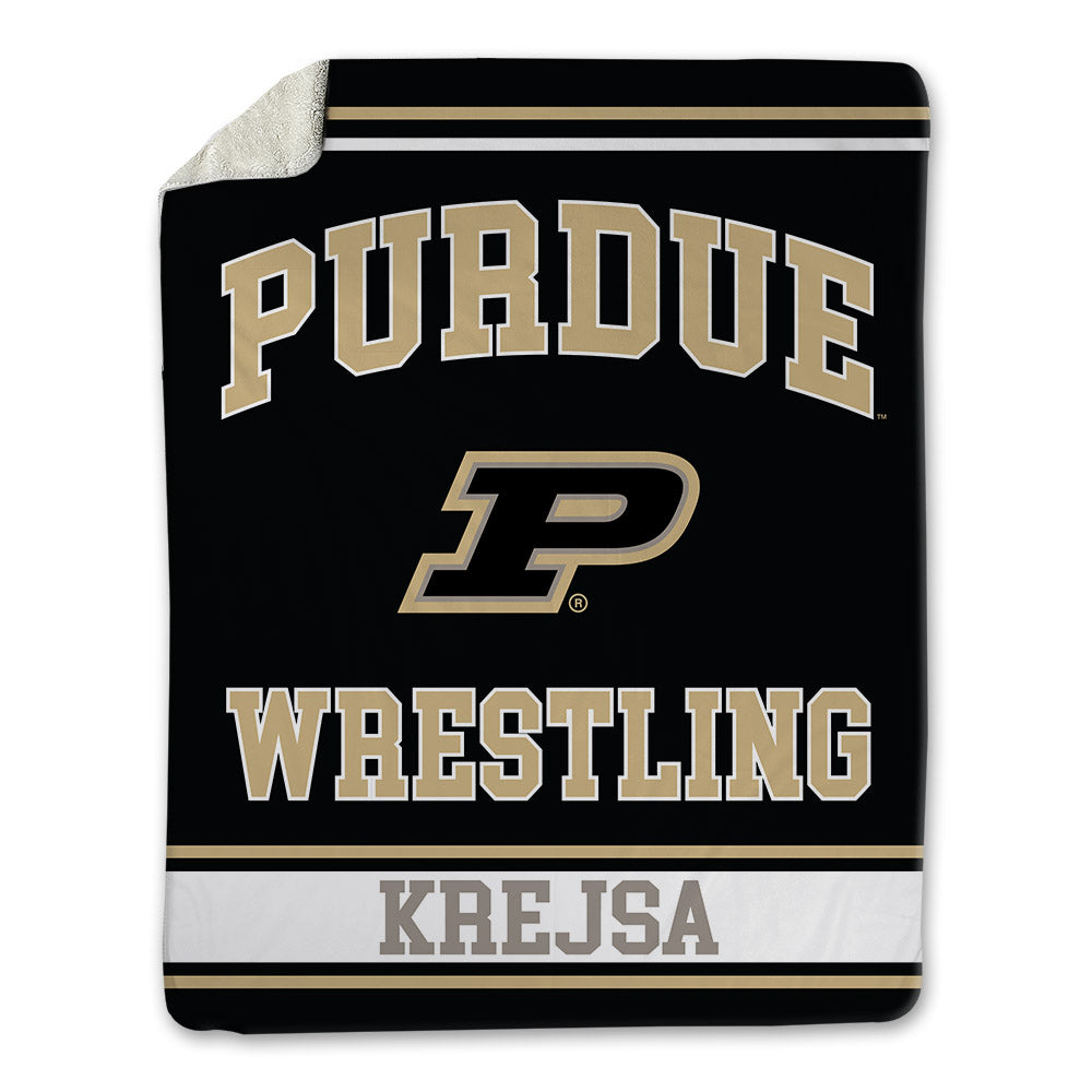 Purdue - NCAA Wrestling : Wyatt Krejsa - Blanket-0