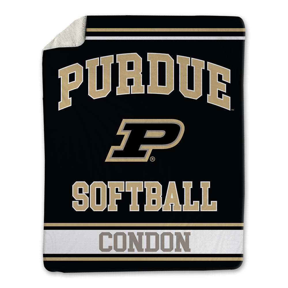 Purdue - NCAA Softball : Maura Condon - Blanket-0