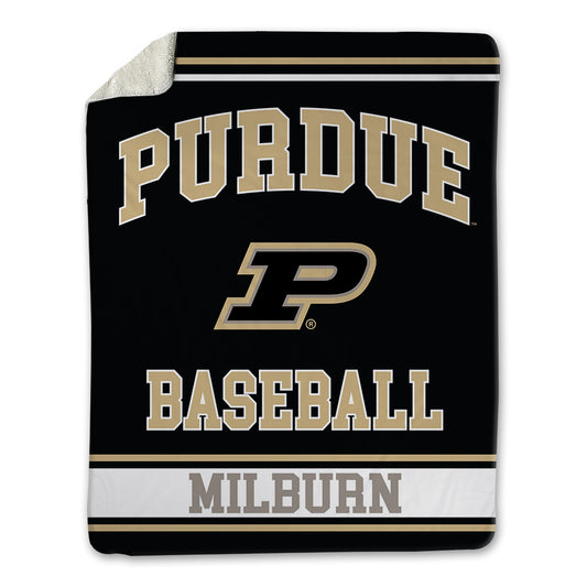 Purdue - NCAA Baseball : Isaac Milburn - Blanket-0