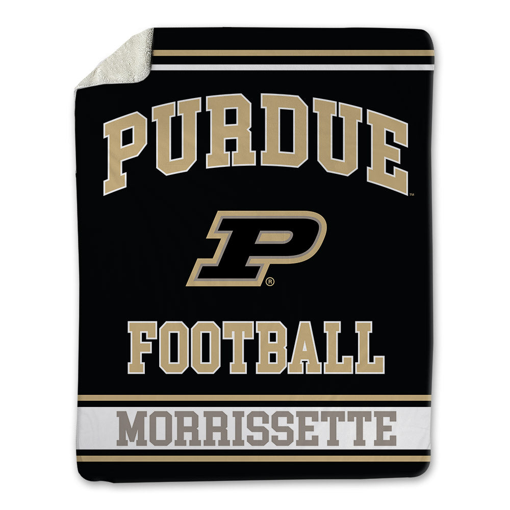 Purdue - NCAA Football : De'Nylon Morrissette - Blanket-0