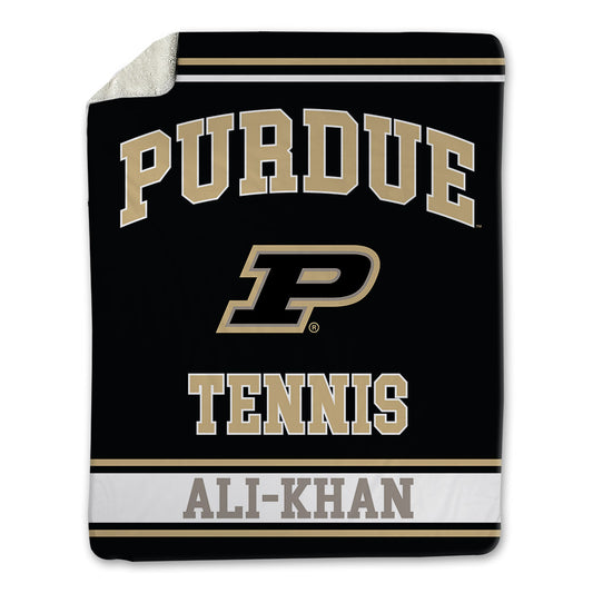 Purdue - NCAA Men's Tennis : Mujtaba Ali-Khan - Blanket-0