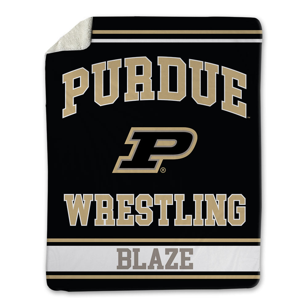 Purdue - NCAA Wrestling : Joey Blaze - Blanket-0