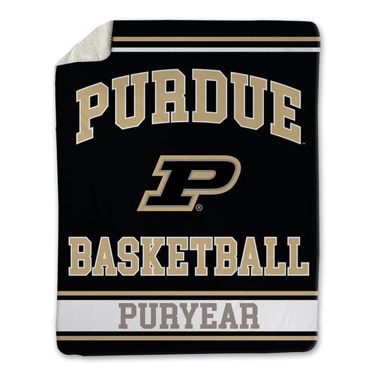 Purdue - NCAA Women's Basketball : Kendall Puryear - Blanket-0