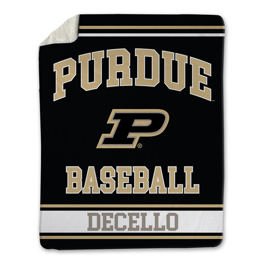 Purdue - NCAA Baseball : Sergio DeCello - Blanket-0