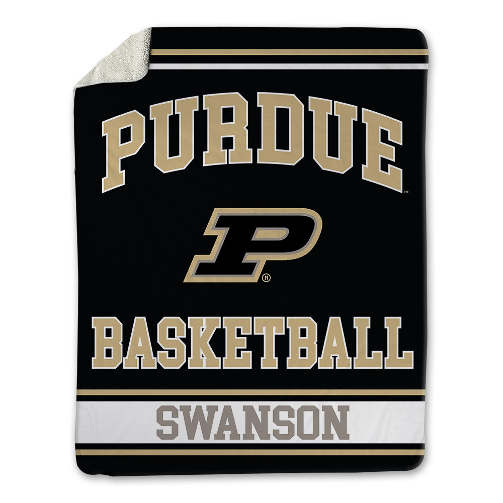 Purdue - NCAA Women's Basketball : Sophie Swanson - Blanket-0