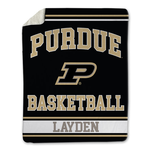 Purdue - NCAA Women's Basketball : McKenna Layden - Blanket-0