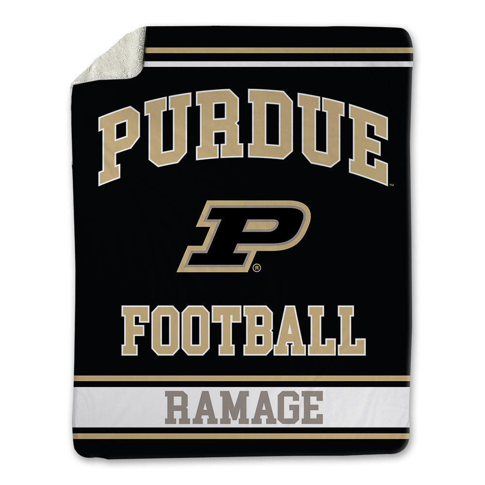 Purdue - NCAA Football : Iain Ramage - Blanket-0