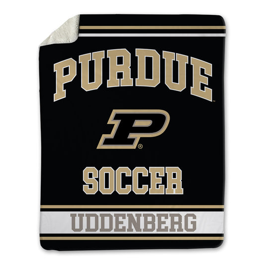 Purdue - NCAA Women's Soccer : Cloey Uddenberg - Blanket-0