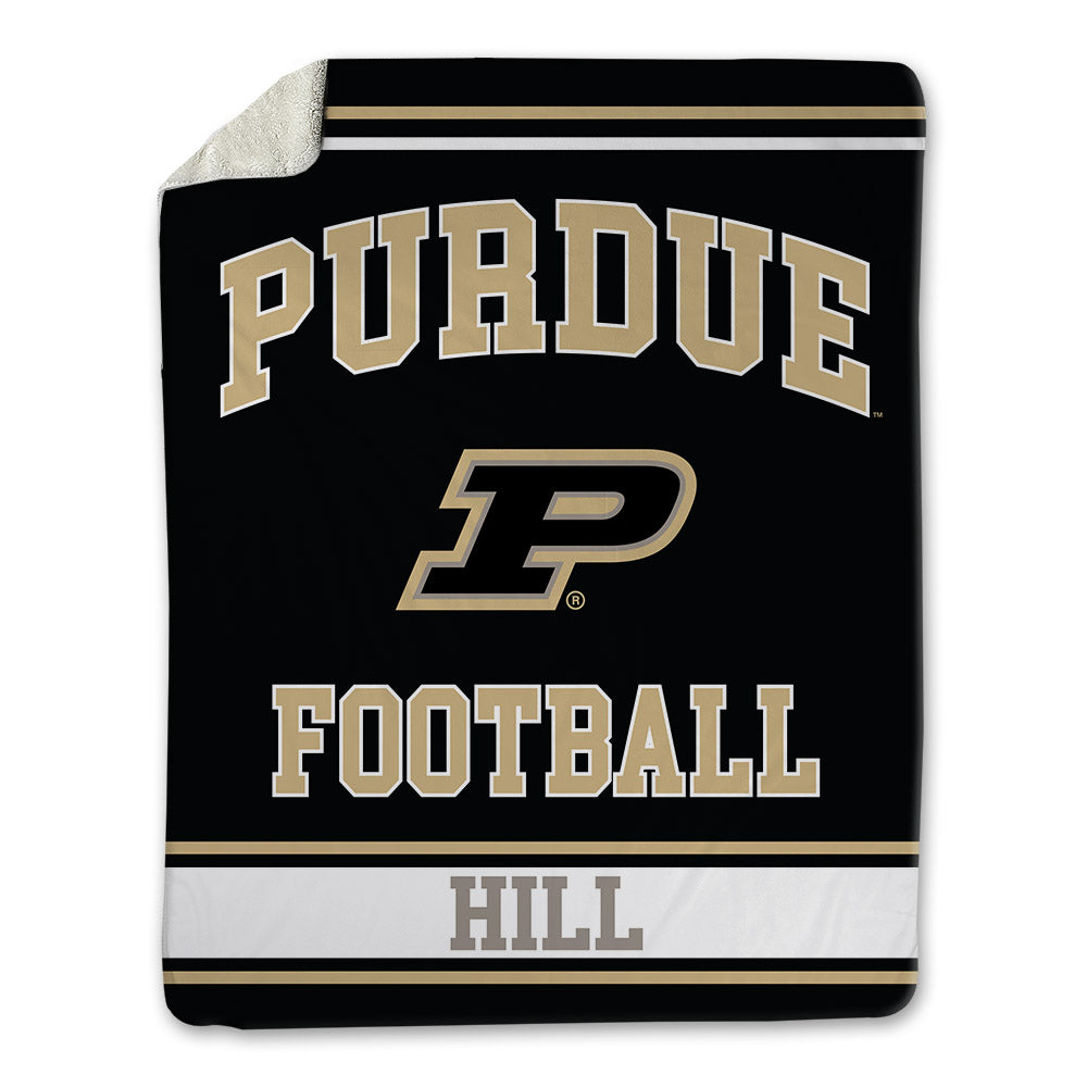 Purdue - NCAA Football : Reese Hill - Blanket-0