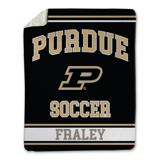 Purdue - NCAA Women's Soccer : Lexi Fraley - Blanket-0