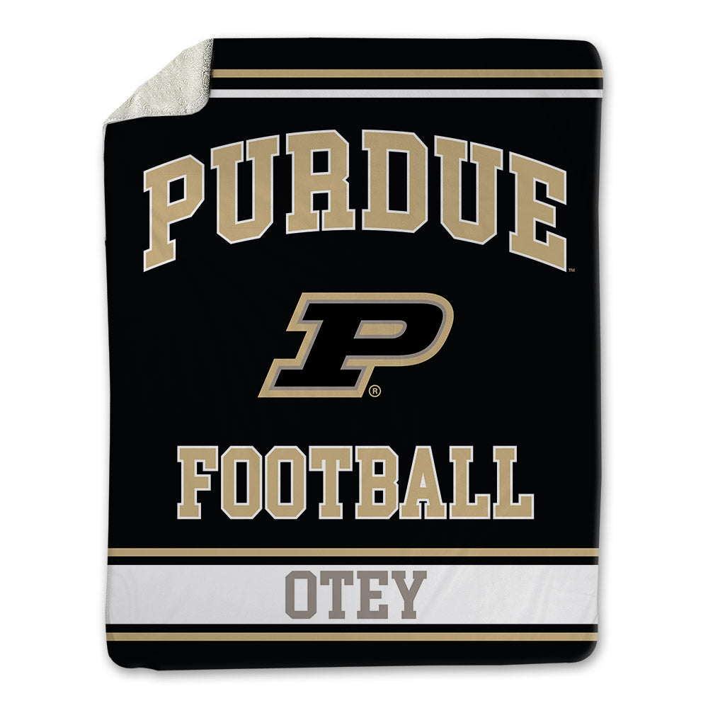 Purdue - NCAA Football : Zyntreacs Otey - Blanket-0