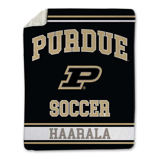 Purdue - NCAA Women's Soccer : Brooke Haarala - Blanket-0