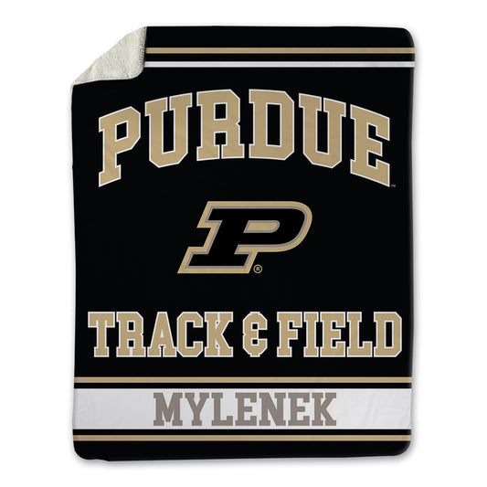 Purdue - NCAA Men's Track & Field : Zachary Mylenek - Blanket-0