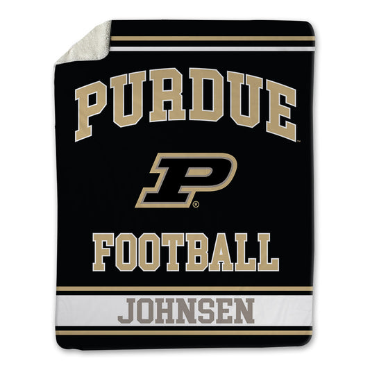 Purdue - NCAA Football : Jimmy Johnsen - Blanket-0