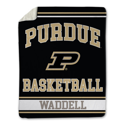 Purdue - NCAA Men's Basketball : Brian Waddell - Blanket-0