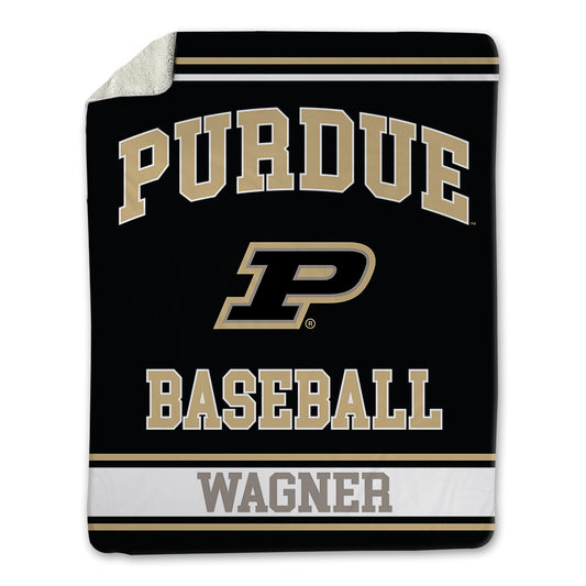 Purdue - NCAA Baseball : Luke Wagner - Blanket-0