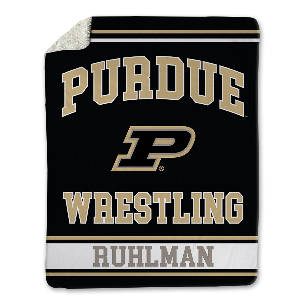 Purdue - NCAA Wrestling : Delaney Ruhlman - Blanket-0