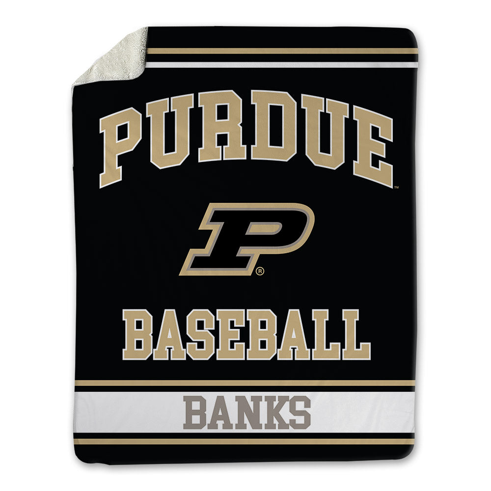Purdue - NCAA Baseball : Ali Banks - Blanket-0