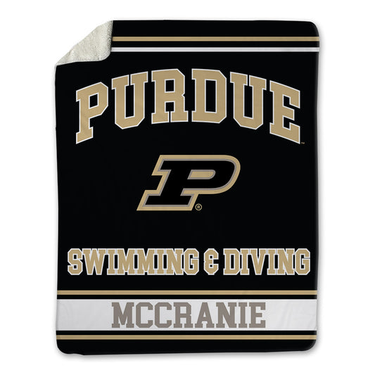 Purdue - NCAA Women's Swimming & Diving : Ruth Anne McCranie - Blanket-0