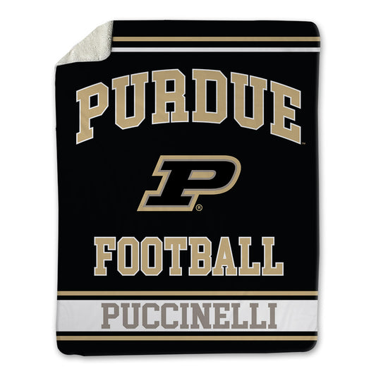 Purdue - NCAA Football : Luca Puccinelli - Blanket-0