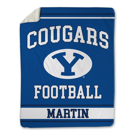 BYU - NCAA Football : Lj Martin - Blanket-0