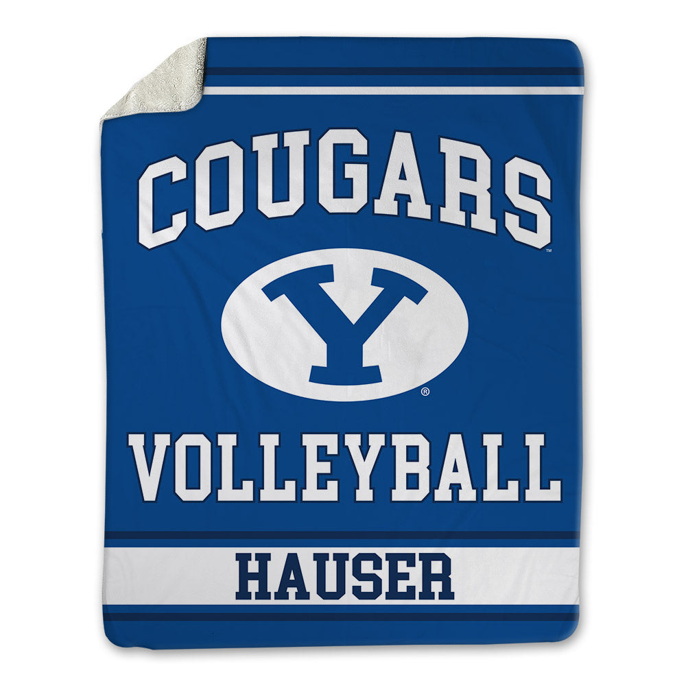 BYU - NCAA Men's Volleyball : Cole Hauser - Blanket-0