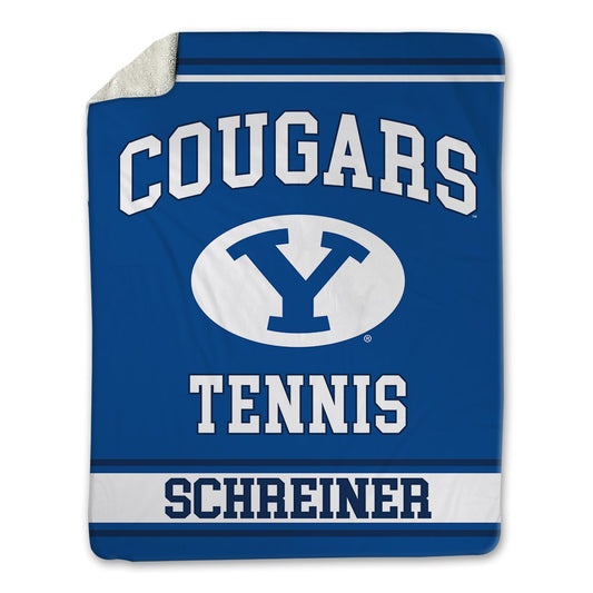 BYU - NCAA Men's Tennis : Otto Schreiner - Blanket-0
