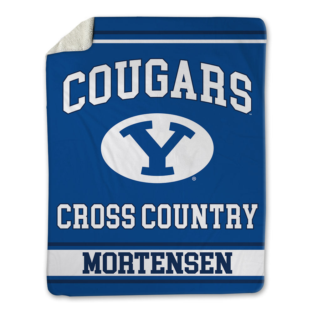 BYU - NCAA Men's Cross Country : Dalton Mortensen - Blanket-0