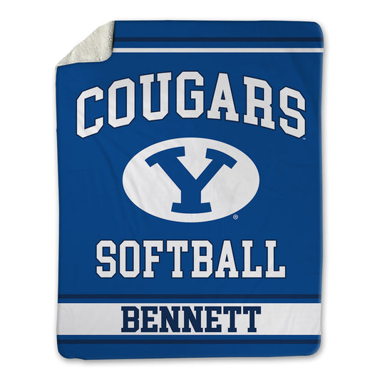 BYU - NCAA Softball : Lexie Bennett - Blanket-0